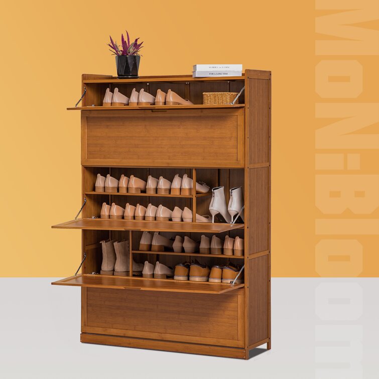 Shoe rack for heels and online boots